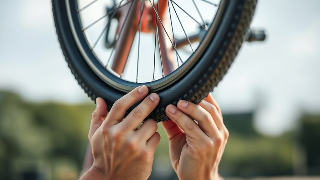 remove wheel for tire access