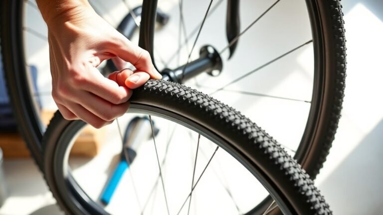 replacing bike inner tube