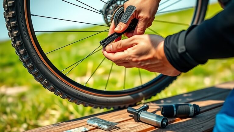 replacing bike tube instructions