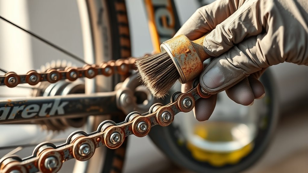 rust removal for bike chain