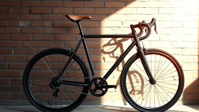 single gear minimalist bike