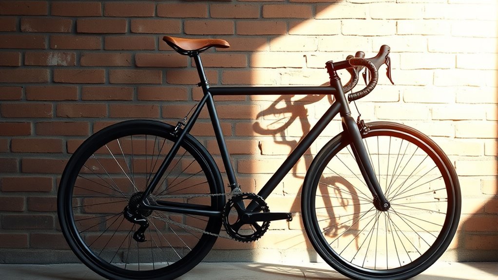 single gear minimalist bike