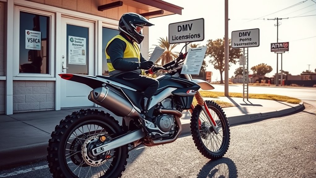 street legal dirt bike requirements