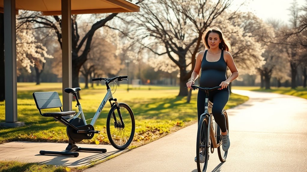 switch to stationary biking