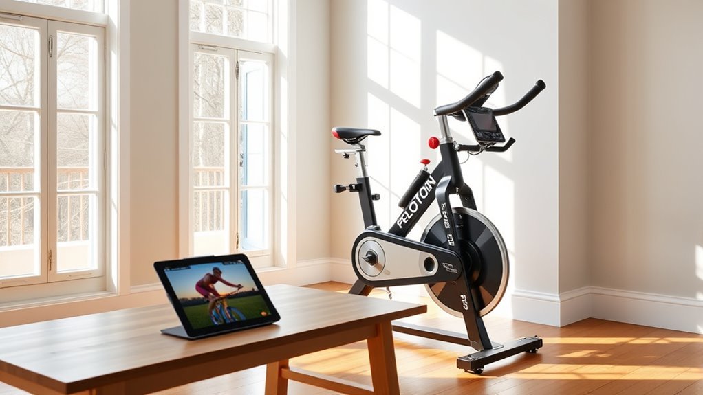 using peloton offline